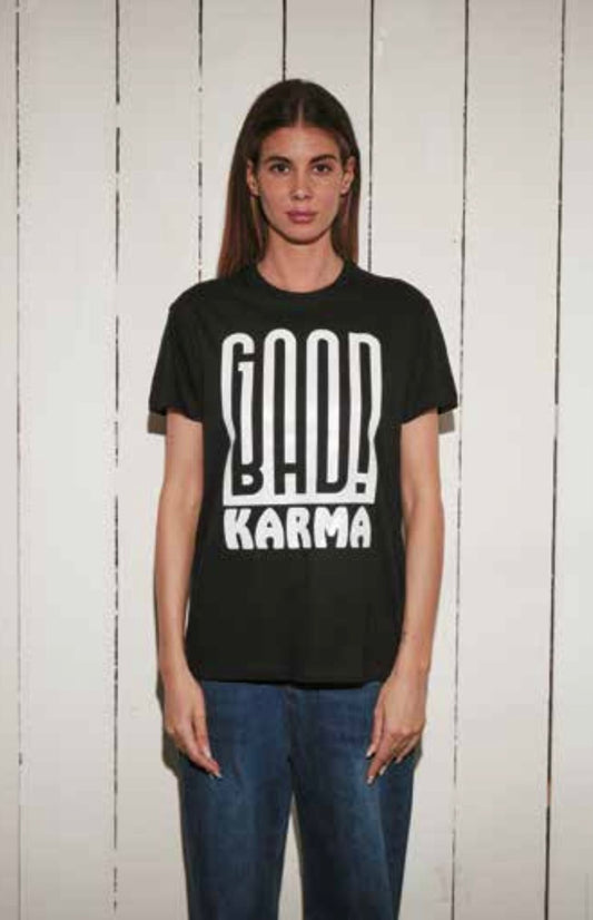 T-shirt Karma manica corta